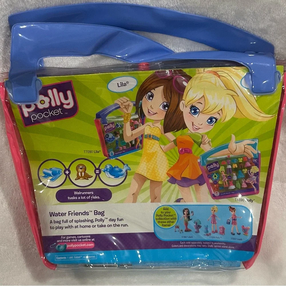 Polly Pocket Splashtopia World™ Water Friends Bag 2010 with Lila mermaid doll